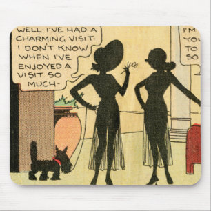 "I've Had a Charming Visit" Mousepad