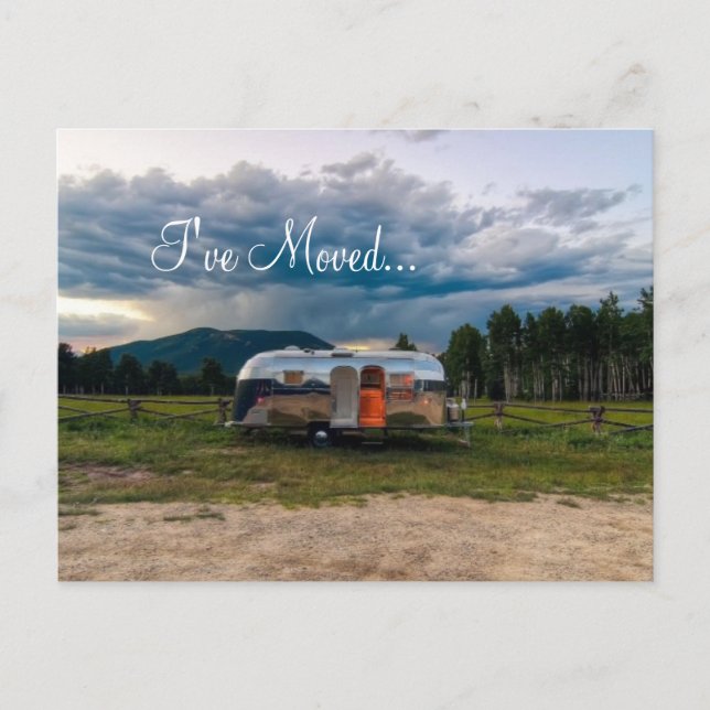 I've moved... announcement postcard (Front)