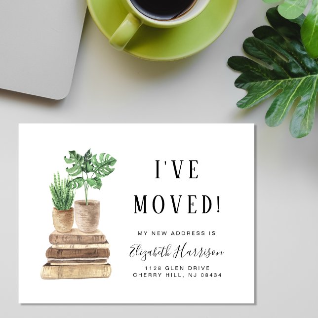 I've Moved Boho Plants Moving Announcement (Creator Uploaded)