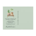 I've Moved Boho Plants Sage Green Moving