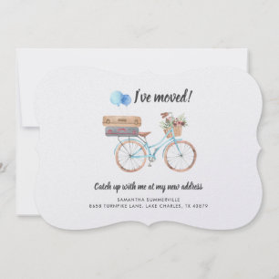 I've Moved Boho Watercolor Moving Announcement
