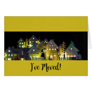 I've Moved  Illuminated Christmas Houses
