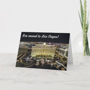 I've moved to Las Vegas Announcement