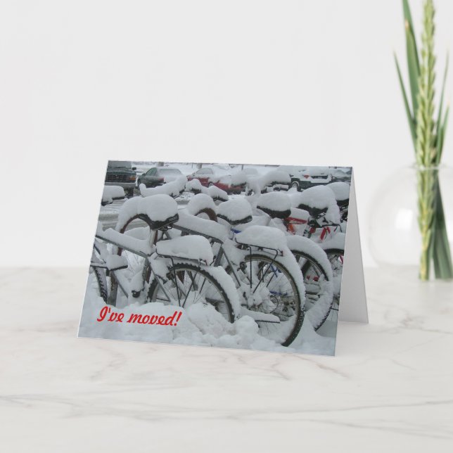 I've moved - to Minnesota Announcement (Front)