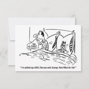 I've Picked Up a Doll Like You Said, Funny Save The Date