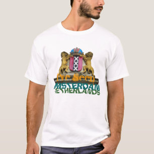 I've Seen Amsterdam Coat of Arms Text T-Shirt