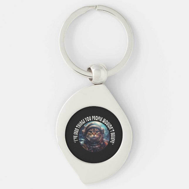 I've seen things you people key ring (Front)