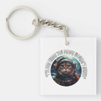 I've seen you people key ring