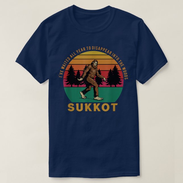 I've Waited All Year For Sukkot T-Shirt (Design Front)