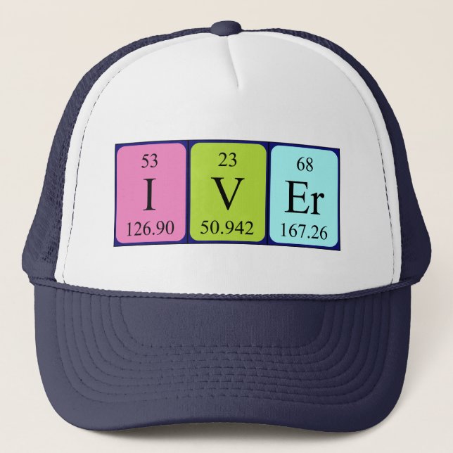 Iver periodic table name hat (Front)