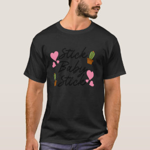 IVF Baby Stick Baby Stick Fertilisation Pregnancy  T-Shirt