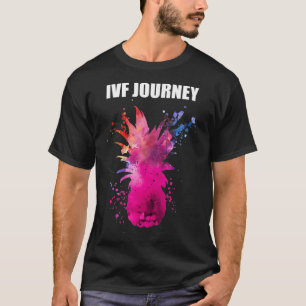 IVF Gift Warrior Dad Mum Colour Transfer Day Infer T-Shirt