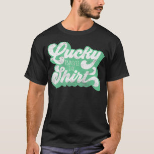 IVF  Lucky Transfer Day Lightly Distressed Green  T-Shirt