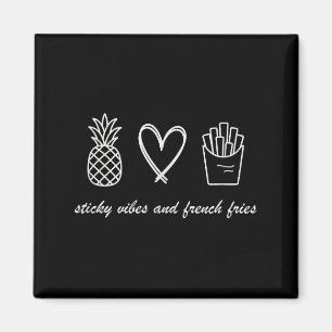 Ivf Mom Pregnancy Transfer Day Sticky Vibes &amp;  Magnet