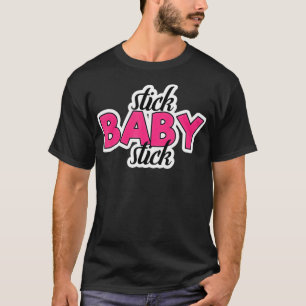 IVF Stick Baby Infertility Gift Embryo Mum Heart P T-Shirt