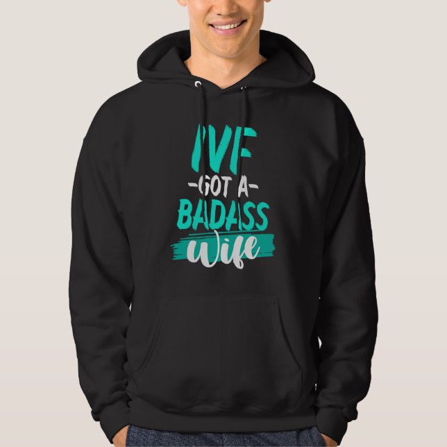 IVF Survivor Warrior Transfer Day Infertility Hoodie (Front)