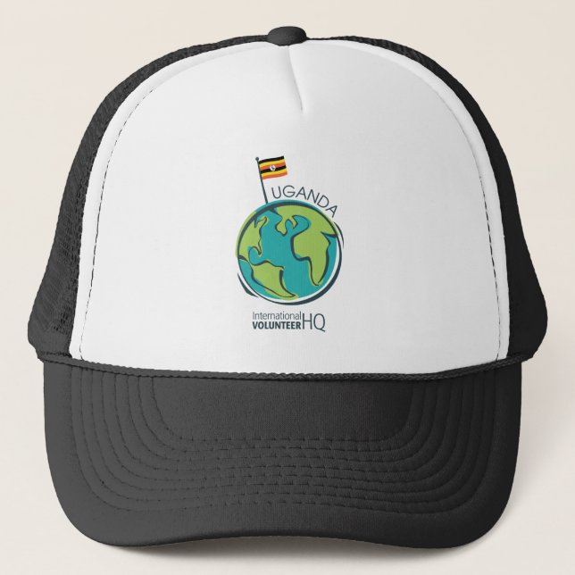 IVHQ Uganda T-Shirt Trucker Hat (Front)