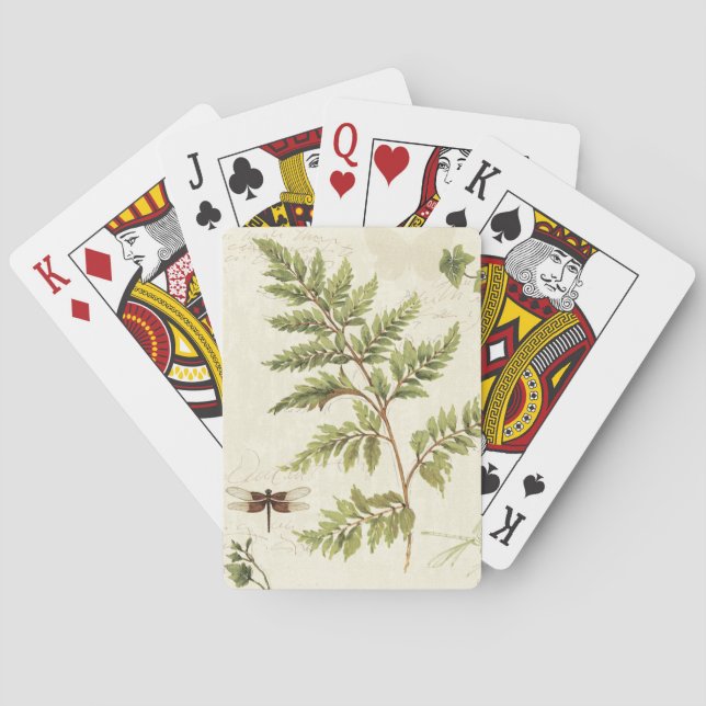 Ivies and Ferns Playing Cards (Back)