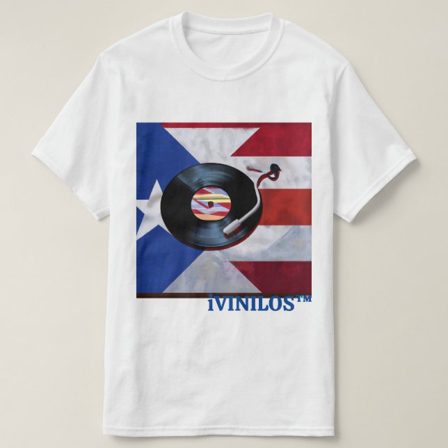  iVINILOS™ CAMISETA 01 T-Shirt (Design Front)