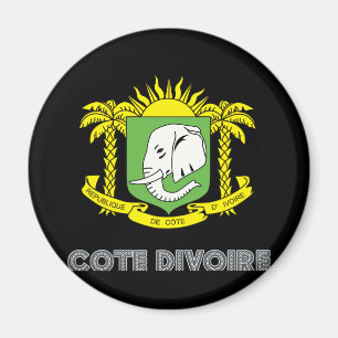 Ivoirian Emblem Magnet
