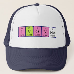 Ivonne periodic table name hat