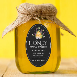 Ivory 24 oz Queen-line Honey Label