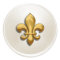 Ivory and Gold  Fleur de Lis Envelope Seal