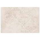 Ivory and White Vintage Damask