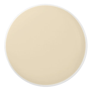 Ivory Beige Ceramic Knob
