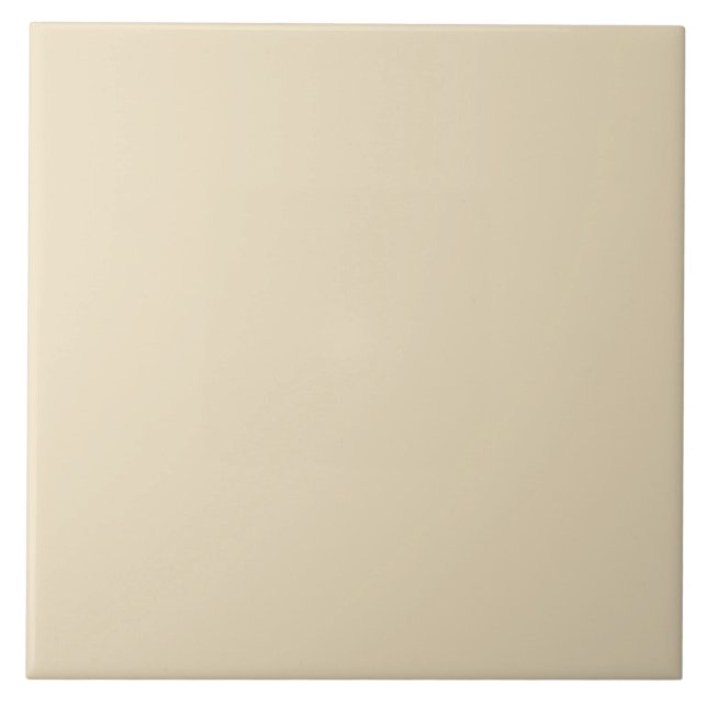 Ivory Beige Ceramic Tile (Front)