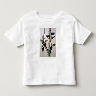Ivory-billed Woodpecker, from 'Birds of America' Toddler T-Shirt