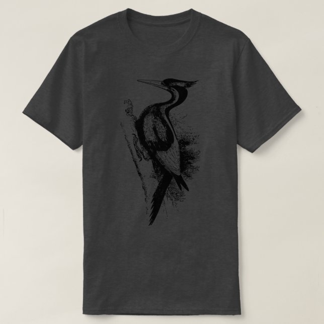 Ivory Billed Woodpecker  T-Shirt (Design Front)
