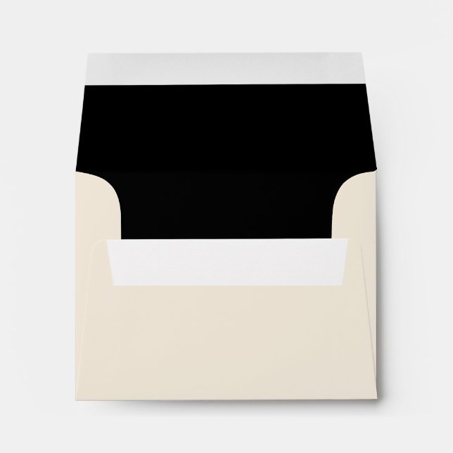 Ivory Black Envelopes (Back (Bottom))