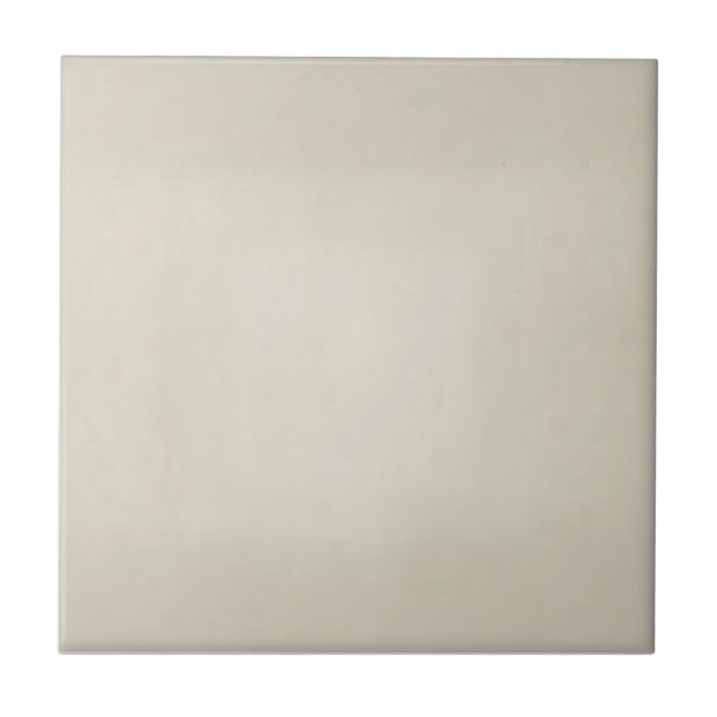 Ivory/Bone/Off-white Repro Ceramic Wall Tile (Front)