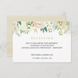Ivory Bouquet Wedding Reception Details Blush Pink Invitation