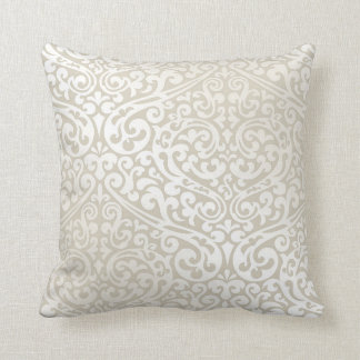 Ivory Classic Throw Pillow