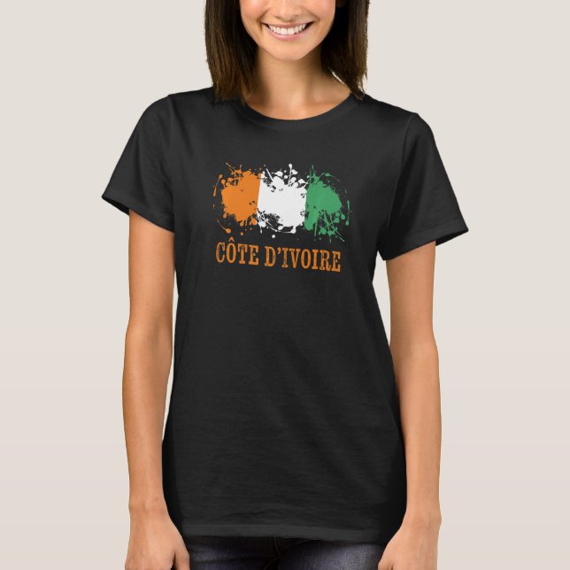 Ivory Coaian enthusiasts for Côte du2019Ivoire and T-Shirt (Front)