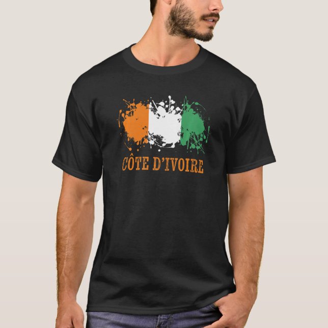 Ivory Coaian enthusiasts for Côte du2019Ivoire and T-Shirt (Front)
