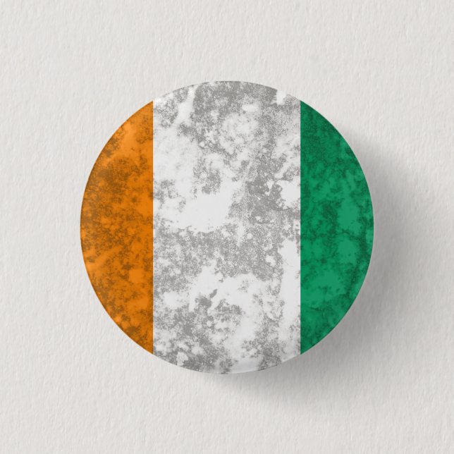 Ivory Coast 3 Cm Round Badge (Front)