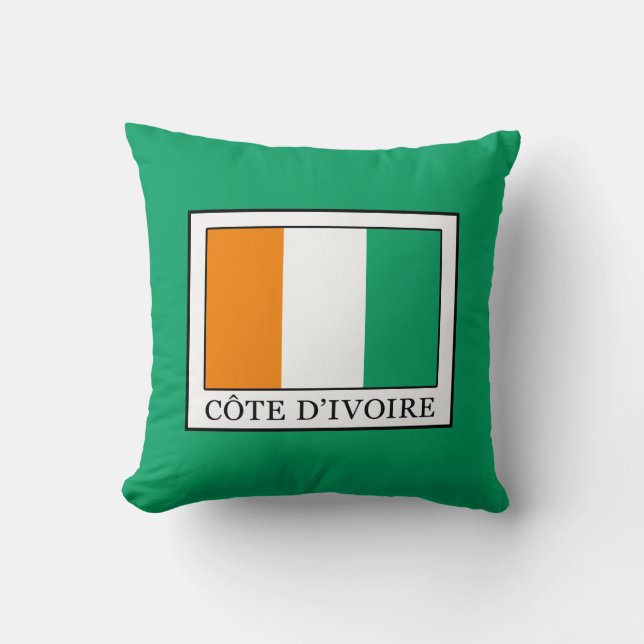Ivory Coast Cushion (Front)