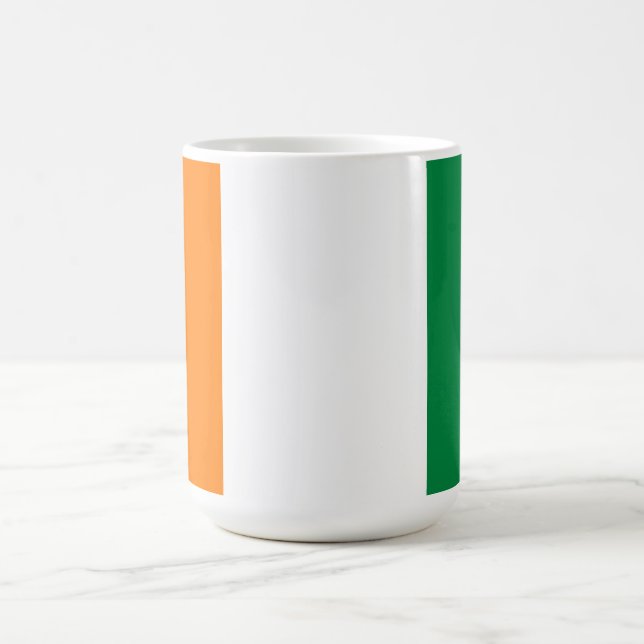 Ivory Coast flag Coffee Mug (Center)