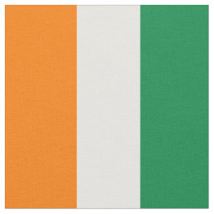 Ivory Coast flag Fabric