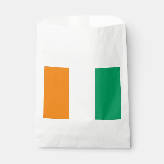 Ivory Coast Flag Favour Bag (Front)