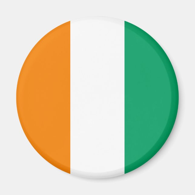 Ivory Coast Flag Magnet (Front)