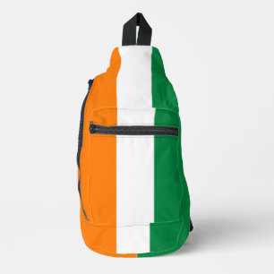 Ivory Coast flag Sling Bag
