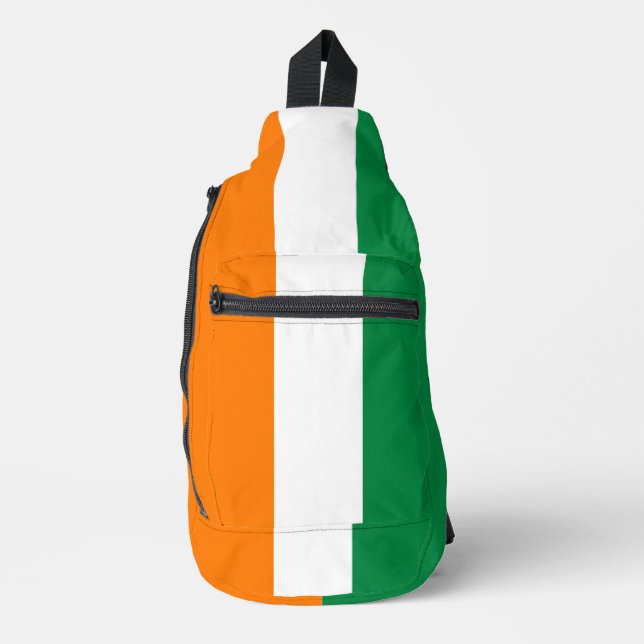 Ivory Coast flag Sling Bag (Front)