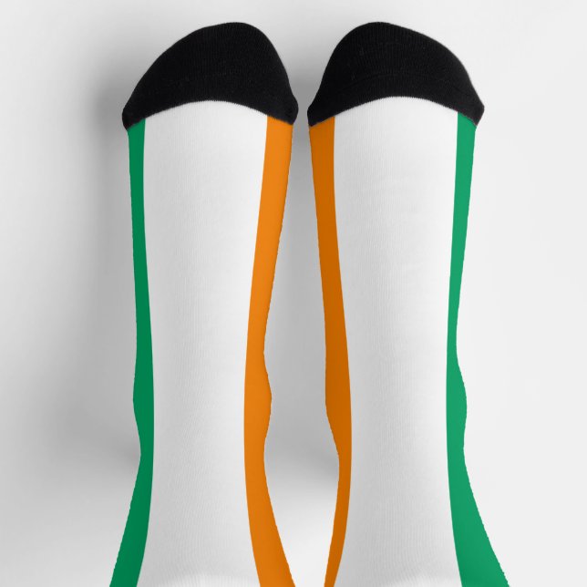 Ivory Coast Flag Socks (Top)