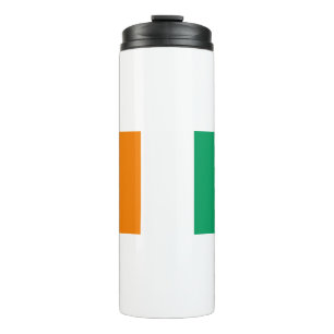 Ivory Coast Flag Thermal Tumbler