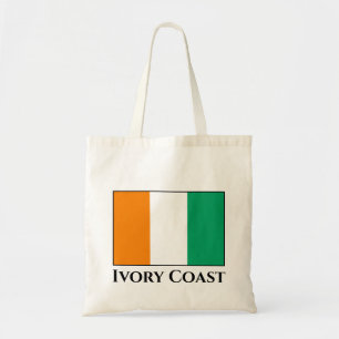 Ivory Coast Flag Tote Bag