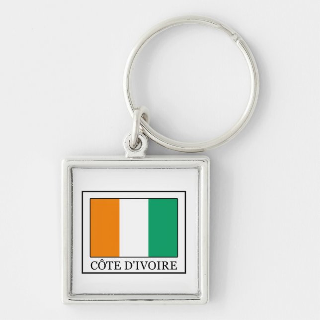 Ivory Coast Key Ring (Front)